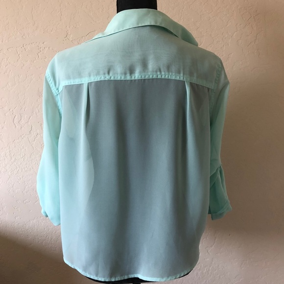 Sheer Blouse - Picture 2 of 4